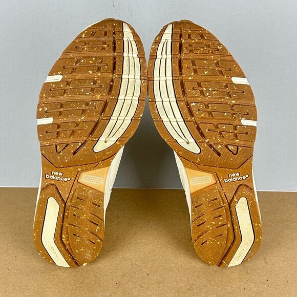 New Balance 992 Raw Silk Cork Athletic Shoes Womens 8 Cream Beige Low Top - Picture 7 of 10